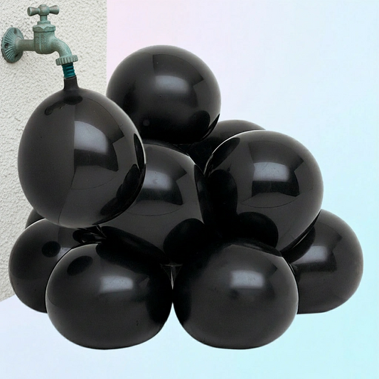 Gender Reveal Black Water Balloons image 1