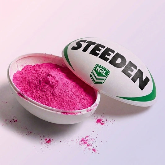 NRL Rugby Ball Gender Reveal image 1