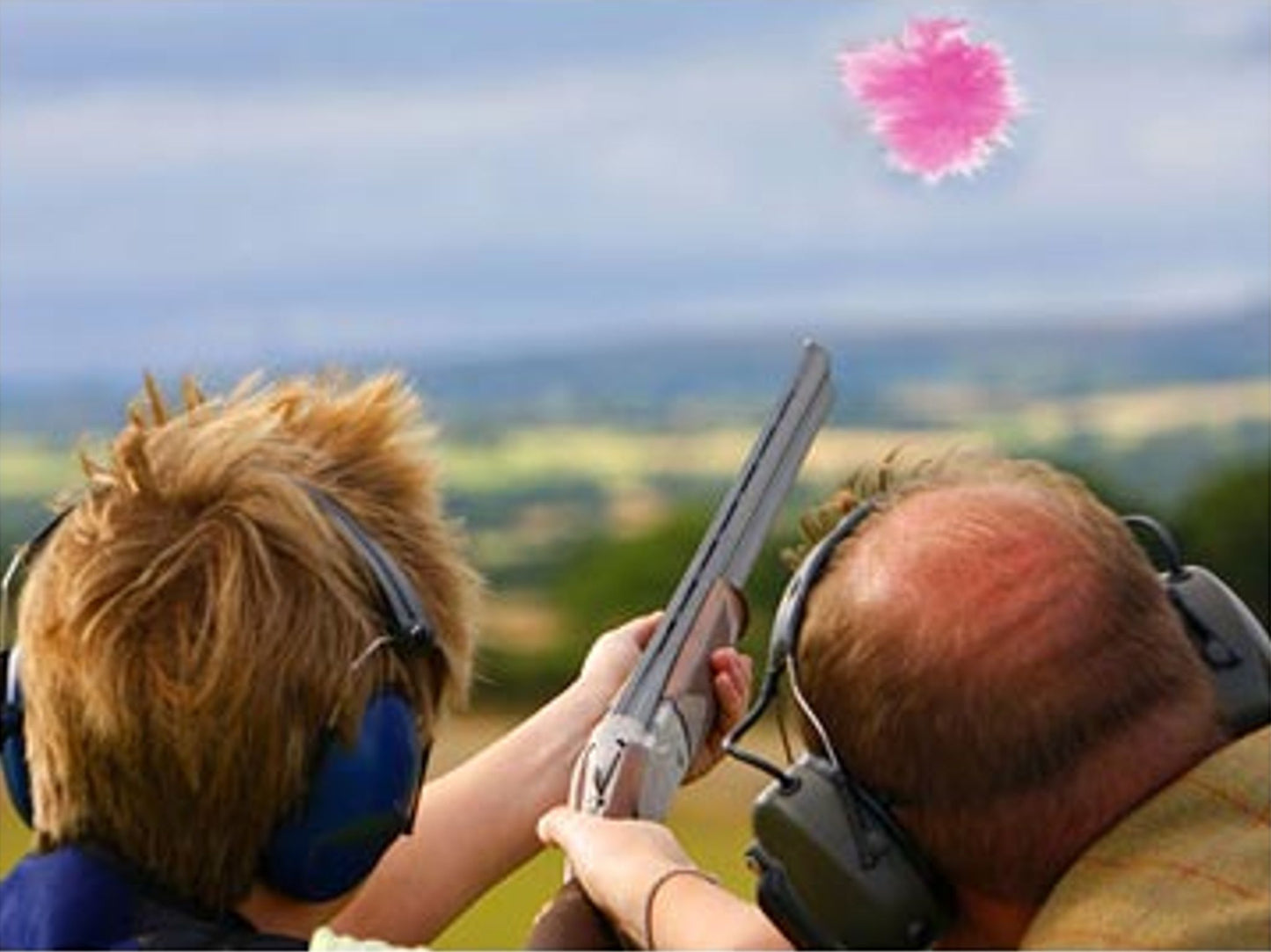 Gender Reveal Clay Pigeons image 1