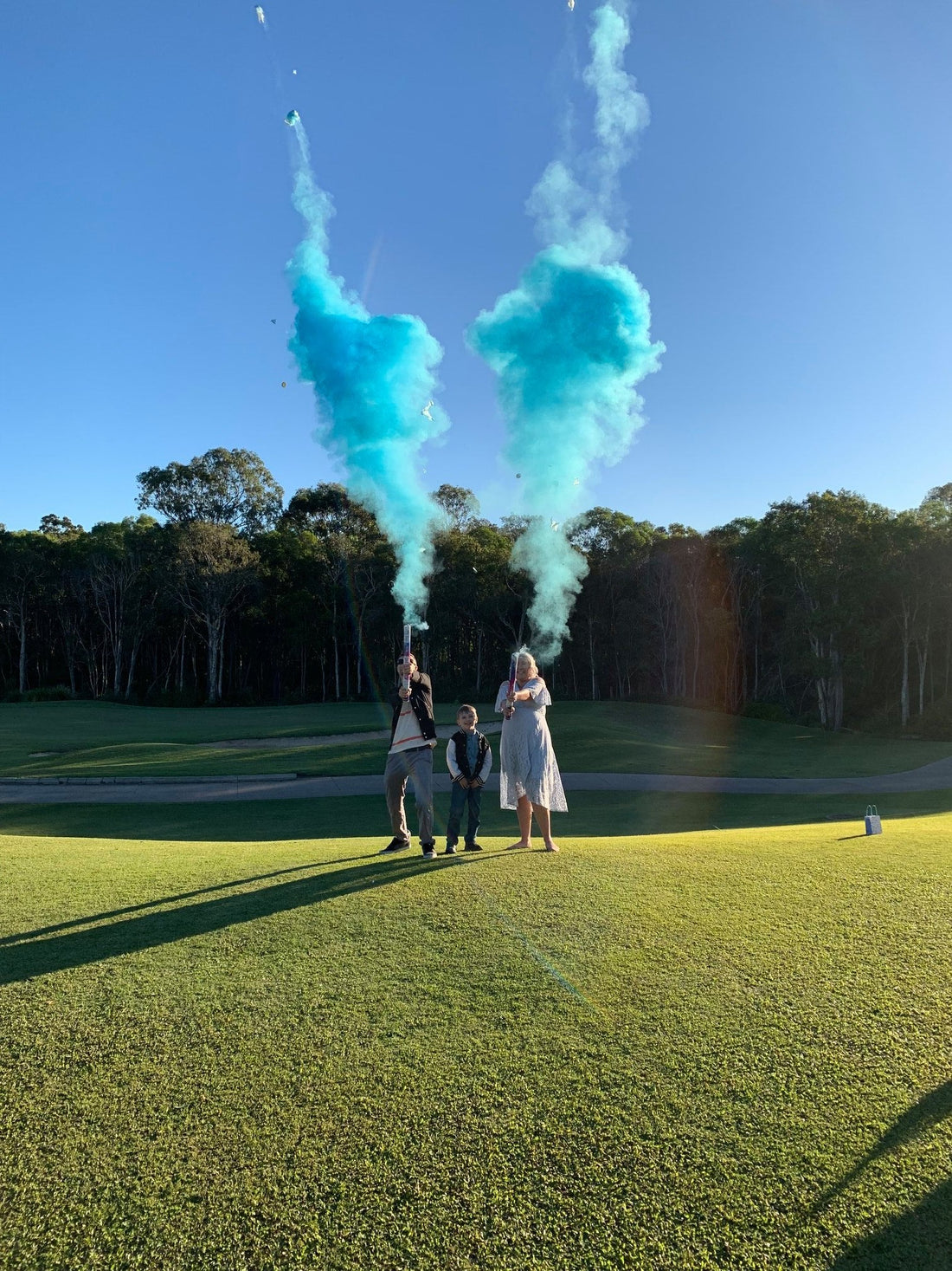 Gender Reveal Smoke Cannons