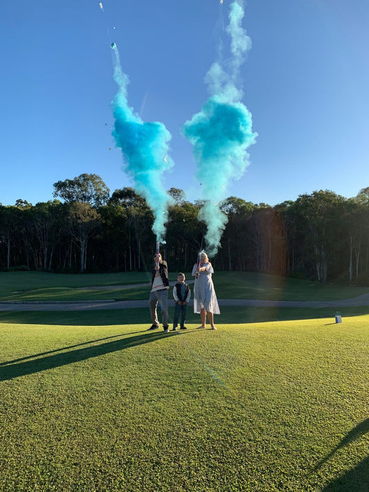 Gender Reveal Smoke Cannons