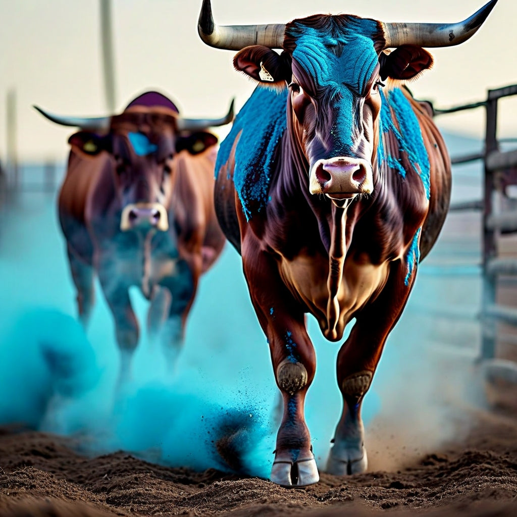 Exciting Rodeo Style Gender Reveal