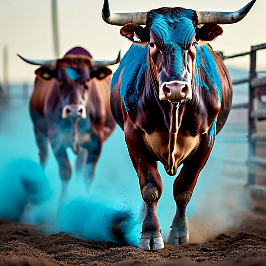 Exciting Rodeo Style Gender Reveal