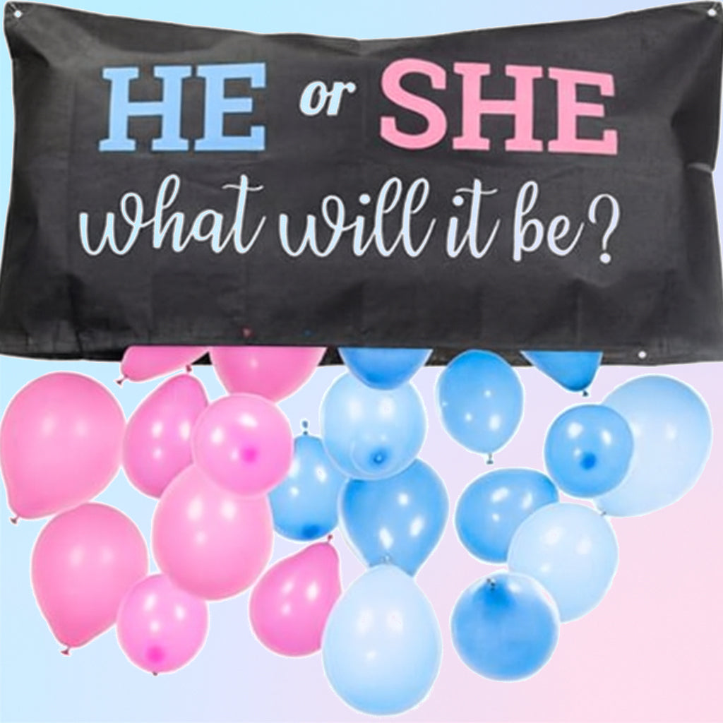Gender Reveal Balloon Drop Bag image 0