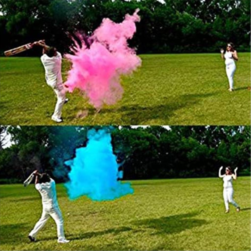 Gender Reveal Cricket Ball image 1