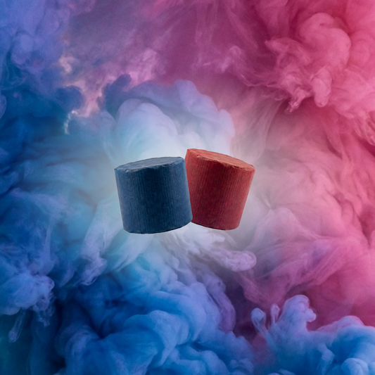 Gender Reveal Smoke Fog Cake image 0