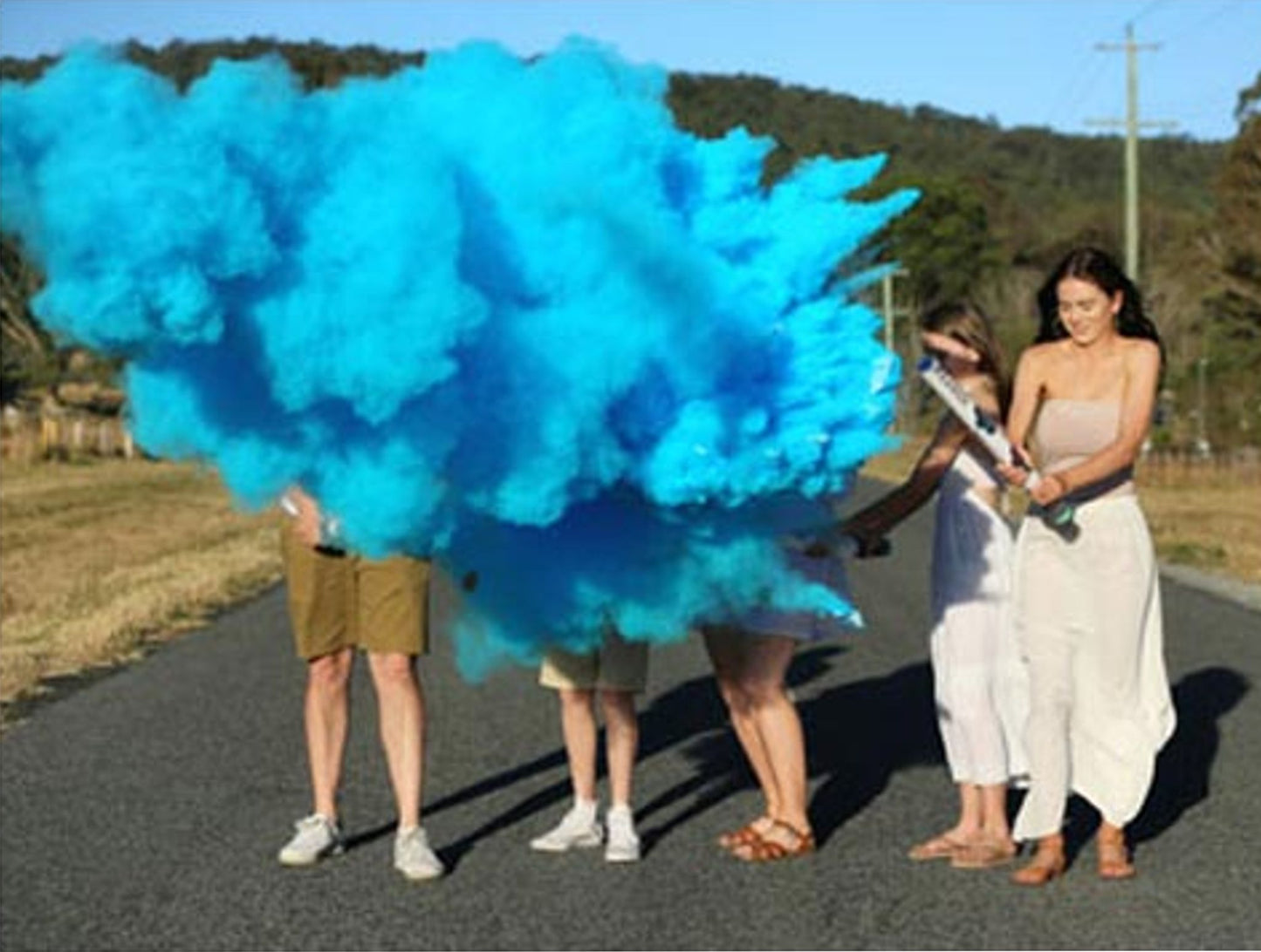 Gender Reveal Smoke Cannon (Sold as a pair) image 3