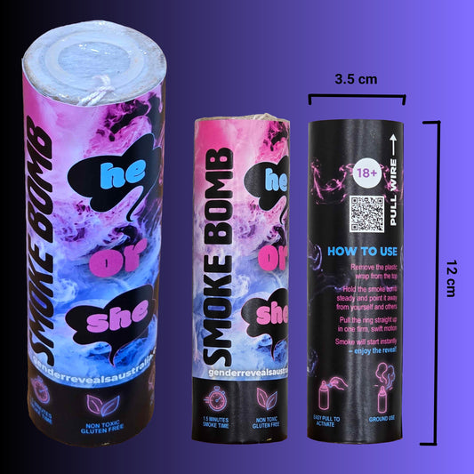 Gender Reveal Smoke Bomb