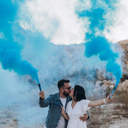 Gender Reveal Smoke Emitters (Tub of 5) image 0