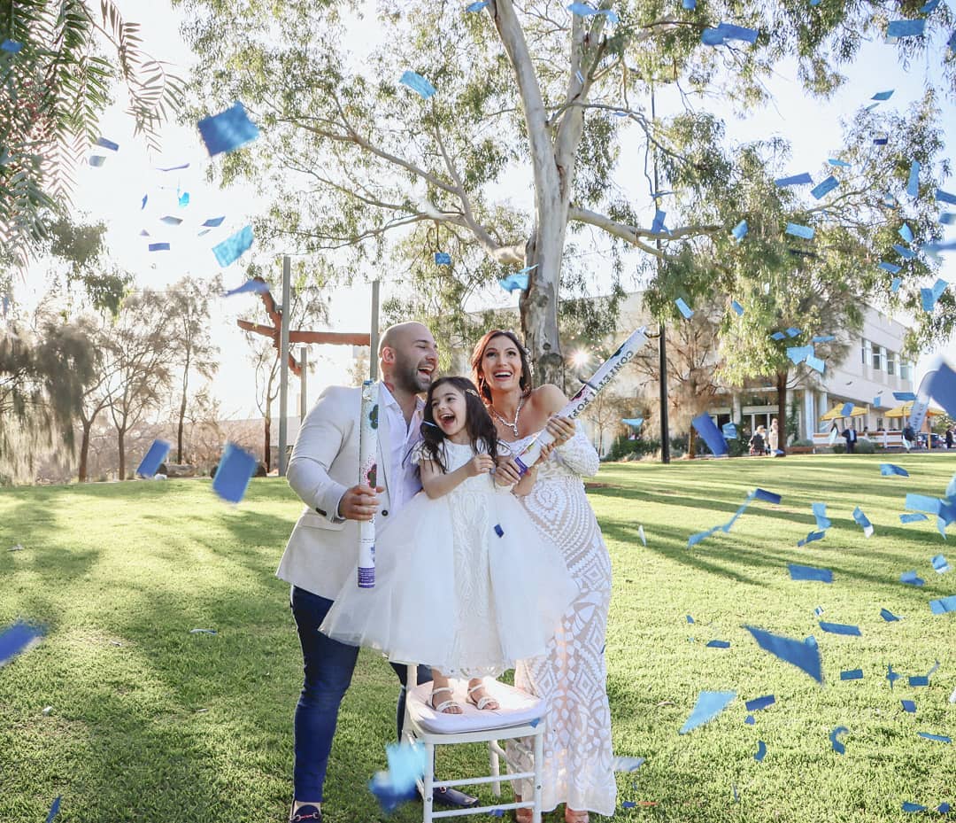 Gender Reveal Confetti Cannon (Sold as a pair) image 2